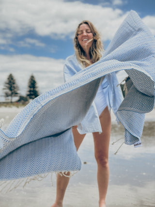 BLUE TOWELS