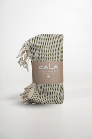 Alba Turkish Beach Towel - Olive