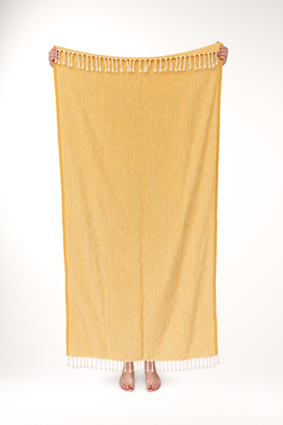 Turkish Beach Towel — Lemon