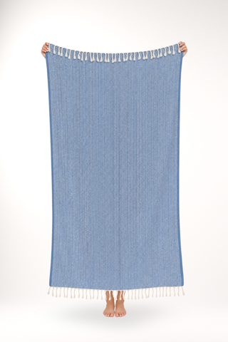 Turkish Beach Towel — Sky Blue